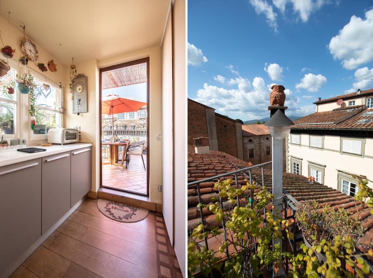Ferienwohnung Residenza Al Pavone Luxury With Terrace Lucca Exterior foto